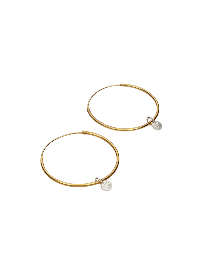 UK Creolen, vergoldet, 925 Silber. Macht jedes noch so schlichte Outfit eleganter und feiner. UK Creolen, vergoldet, 925 Silber. Macht jedes noch so schlichte Outfit eleganter und feiner.