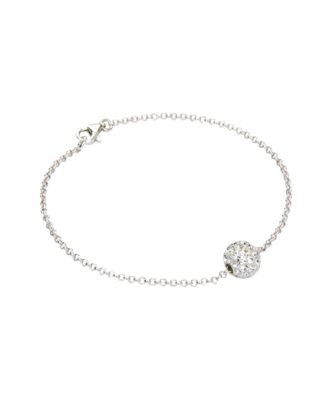 Armband Glamball, Zirkonkugel, 925 Silber. Glamourpower für jeden Tag!