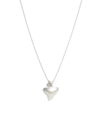 Kette Haifischzahn Haifischzahn, Halskette, 925 Silber. Für Sie und Ihn. Mit Ecken und scharfen Kanten!