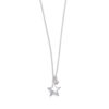 Kette Hollywood, Stern, 925 Silber, 45cm. Walk of Fame.