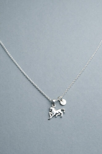 Pferde Halskette Canan, 925 Silber, 45 cm Länge. Ab in wilde Leben und ins weite Land.