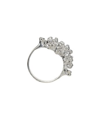 Ring Koralle, 925 Silber. Folge dem Beachfeeling!