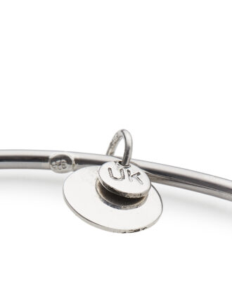 Armreifen LIV, 925 Silber. One-Size. Klarheit & purismus ums Handgelenk.