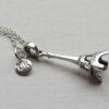 Kette Paris, Eiffelturm, 70cm Länge, 925 Silber. Trés chic. Kette Paris, Eiffelturm, 70cm Länge, 925 Silber. Trés chic.