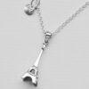 Kette Paris, Eiffelturm, 70cm Länge, 925 Silber. Trés chic. Kette Paris, Eiffelturm, 70cm Länge, 925 Silber. Trés chic.