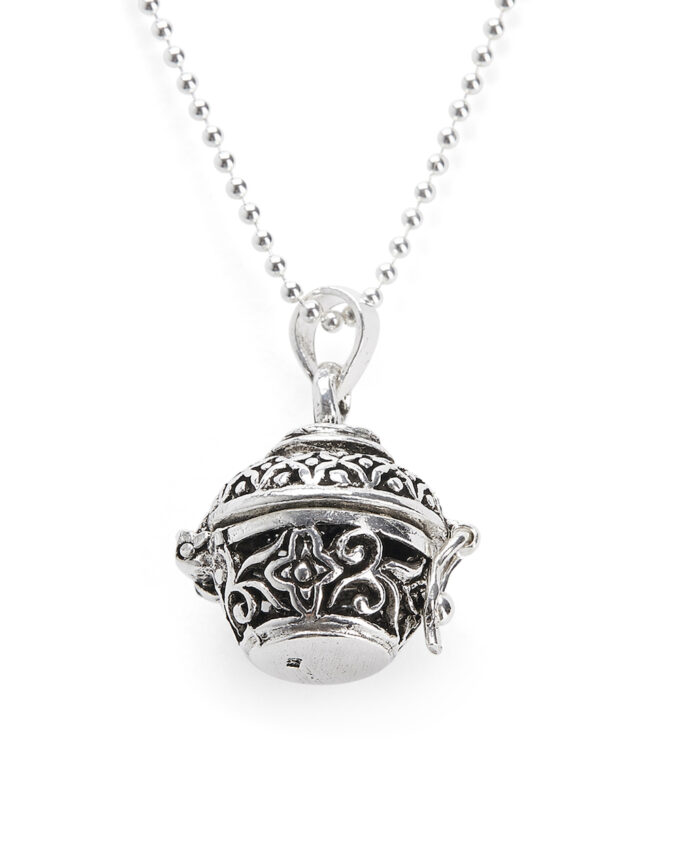 Kette Genie in a Bottle Anhänger Halskette Genie in a Bottle, Gefäß zum aufklappen, 925 Silber. Ein kleines Geheimnis braucht jeder.