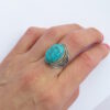 Ring Daisy, gr. 53, Durchmesser 12mm. Musik, Hippies, Mode und der Lifestyle!
