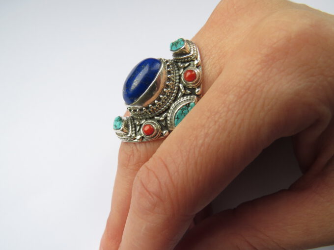 Ohrringe Ethno, 925 Silber,türkise Steine. Sehr im Stile des Orients. Ohrringe Ethno, 925 Silber,türkise Steine. Sehr im Stile des Orients.