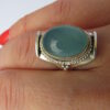 Ring Trueblue, Gr.52 mm. Pastellfarbiger blauer Aqua Stein. Wie ein Tag am Meer. Ring Trueblue, Gr.52 mm. Pastellfarbiger blauer Aqua Stein. Wie ein Tag am Meer.