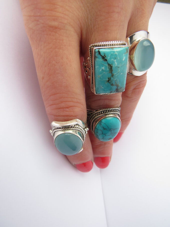 Ring Boheme. Gr.55mm, Durchmesser 16mm. Hippies & der Lifestyle dieser Zeit gaben mir die Inspiration.