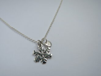 Halskette Icecrystal, Eiskristall, 45 cm in der Länge, 925 Silber. Gekrönte Eiskönigen!