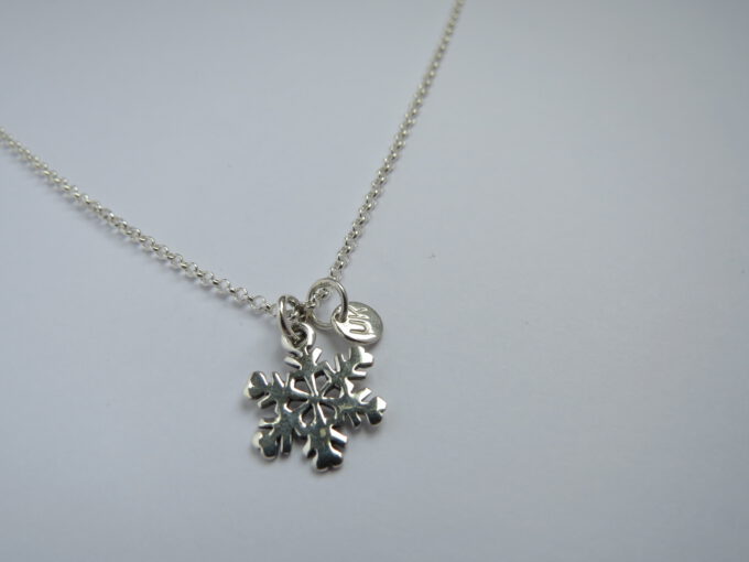 Halskette Icecrystal, Eiskristall, 45 cm in der Länge, 925 Silber. Gekrönte Eiskönigen!