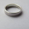 Ring Flat- Artdeco Stil.Durchmesser hier : 12 mm und Gr.50. Pure Schlichheit!