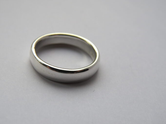 Ring YES we CAN.Durchmesser 12 mm, 925 Silber. Pure Schlichheit!