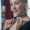 Halskette Sedef, Choker, mit UK Logo Anhänger und Lederimitat. Forever mine! Halskette Sedef, Choker, mit UK Logo Anhänger und Lederimitat. Forever mine!