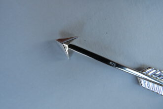 UK Pfeil mit 925 Silber Stanze