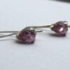 Ohrringe Pink, Purple Rain, Zirkonstein, 925 Silber Ohrringe Pink, Purple Rain, Zirkonstein, 925 Silber