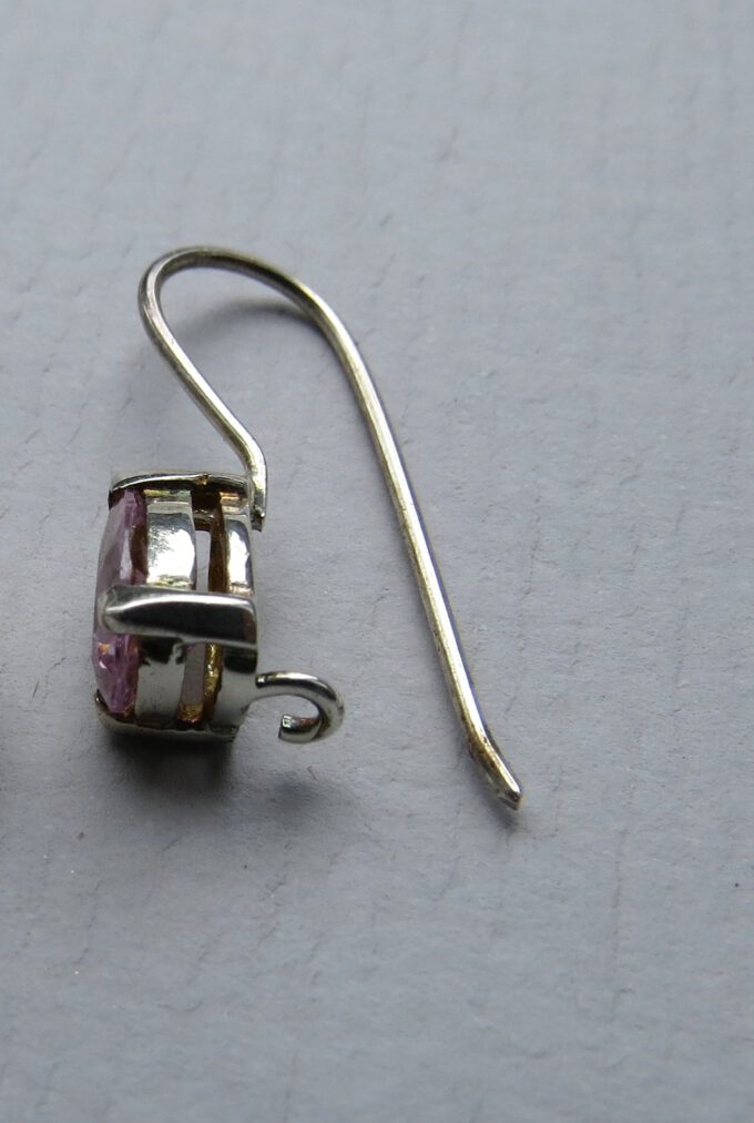 Ohrringe Pink Tropfen Verschluss Ohrringe Pink Tropfen Verschluss